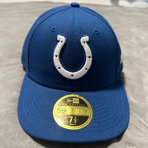 Men’s New Era Royal Indianapolis Colts Low Profile Fitted Hat